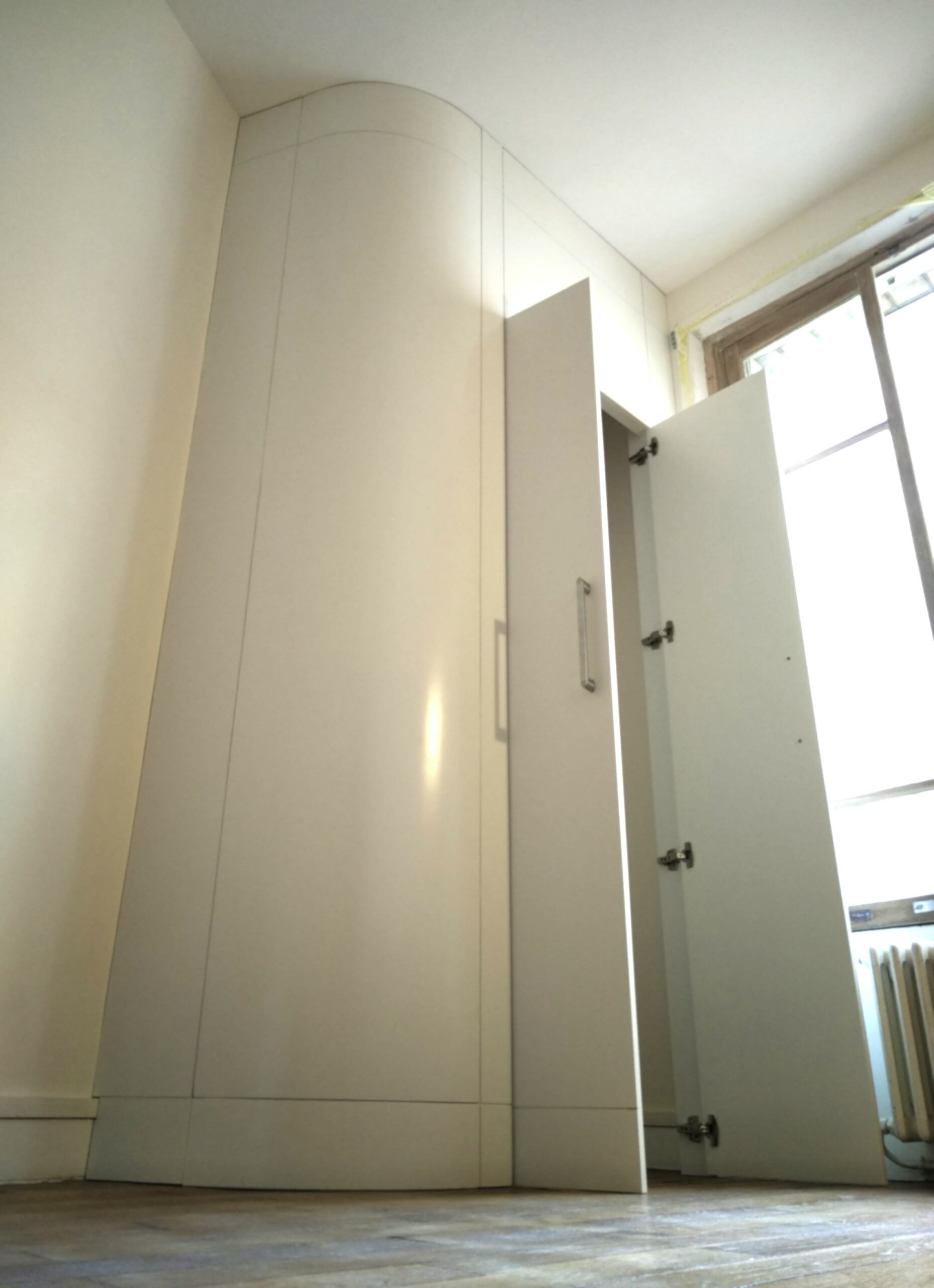 Dressing sur-mesure bois